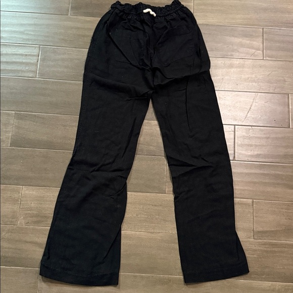 Roxy Flax Linen/ Viscous Blend Drawstring Pants SZ Small - Picture 3 of 6
